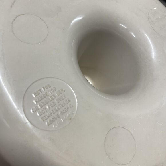 VINTAGE ANCHOR HOCKING MICROWARE PM459-T1 484 BEIGE 9" TUBE ROUND BUNDT CAKE PAN - Picture 5 of 5